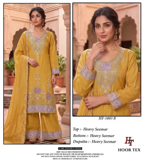 Shimmer Silk Ladies Suit