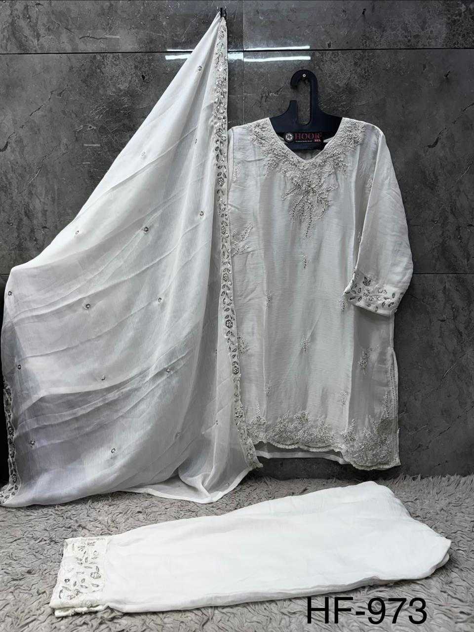 Pure Chiffon Ladies Suit
