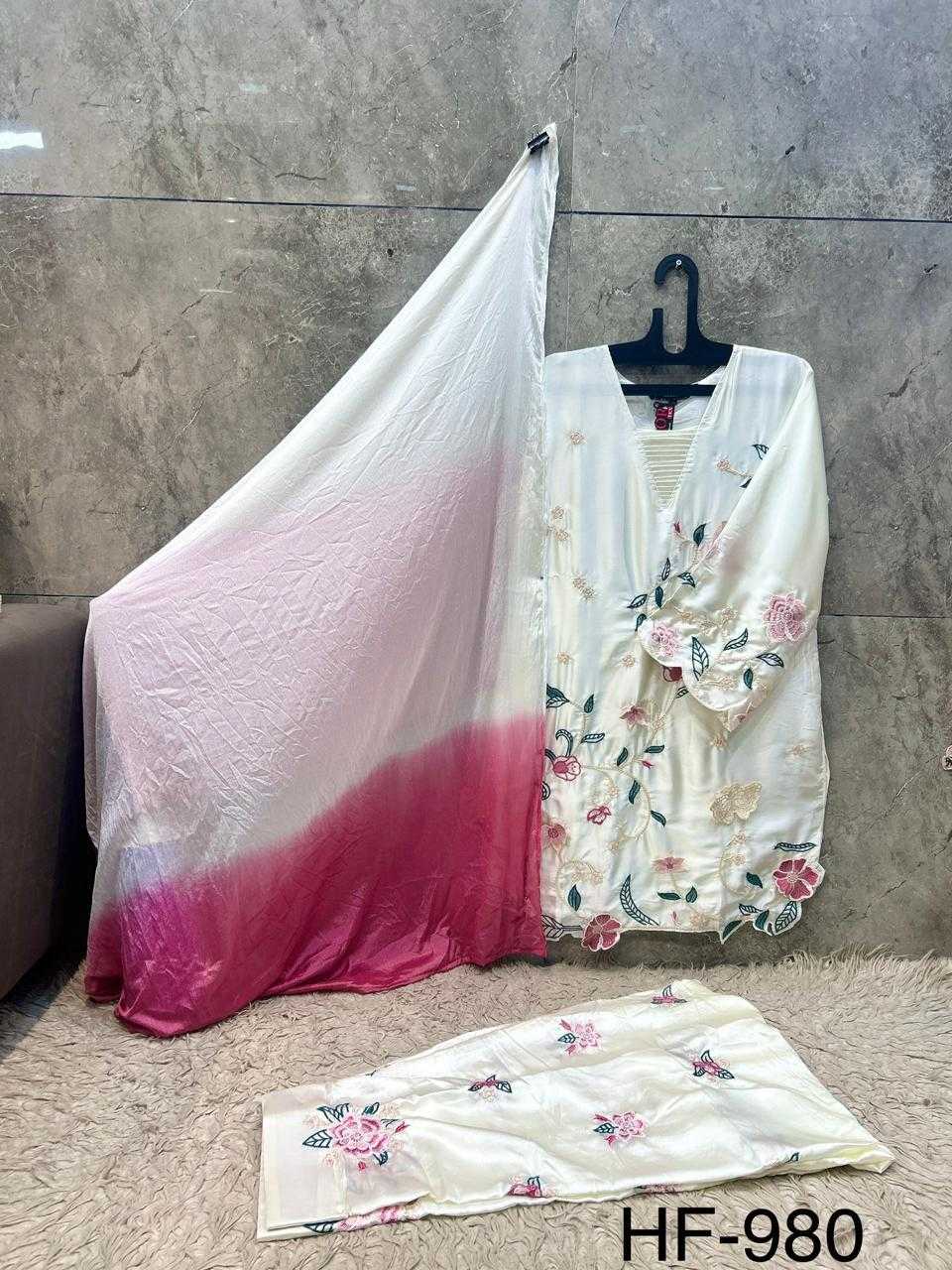 Satin Ladies Suit in Lavender
