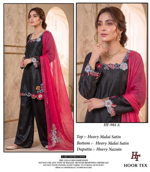 Malay Satin Silk Ladies Suit