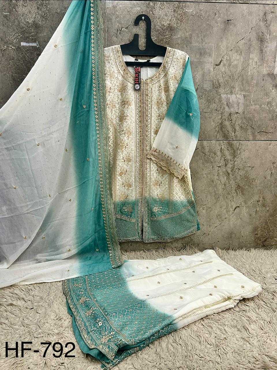 Shimmer Silk Ladies Suit