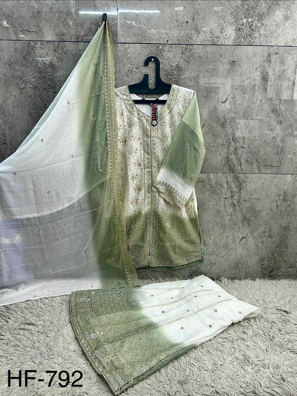 Shimmer Silk Ladies Suit