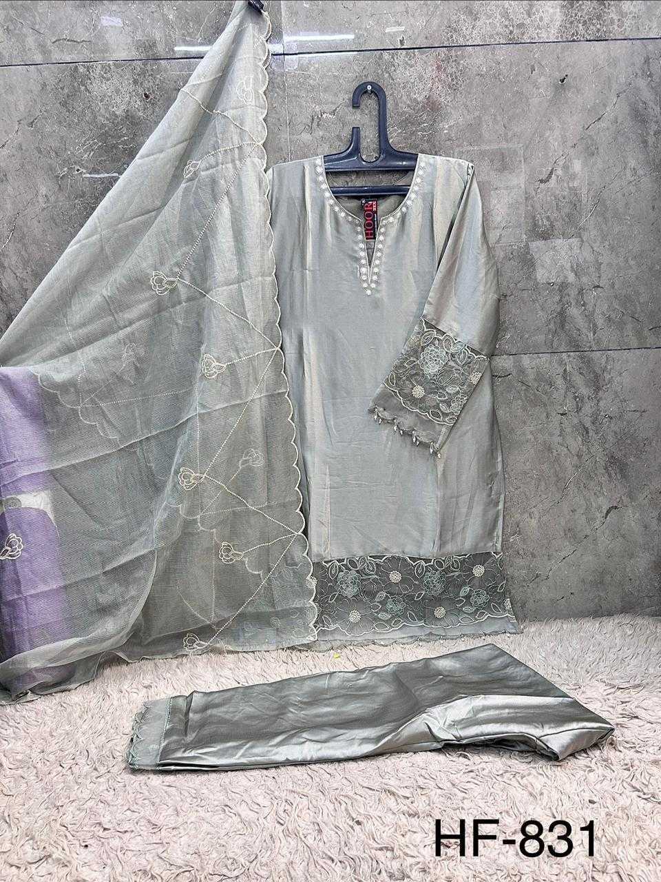 Malay Satin Silk Pakistani Suit