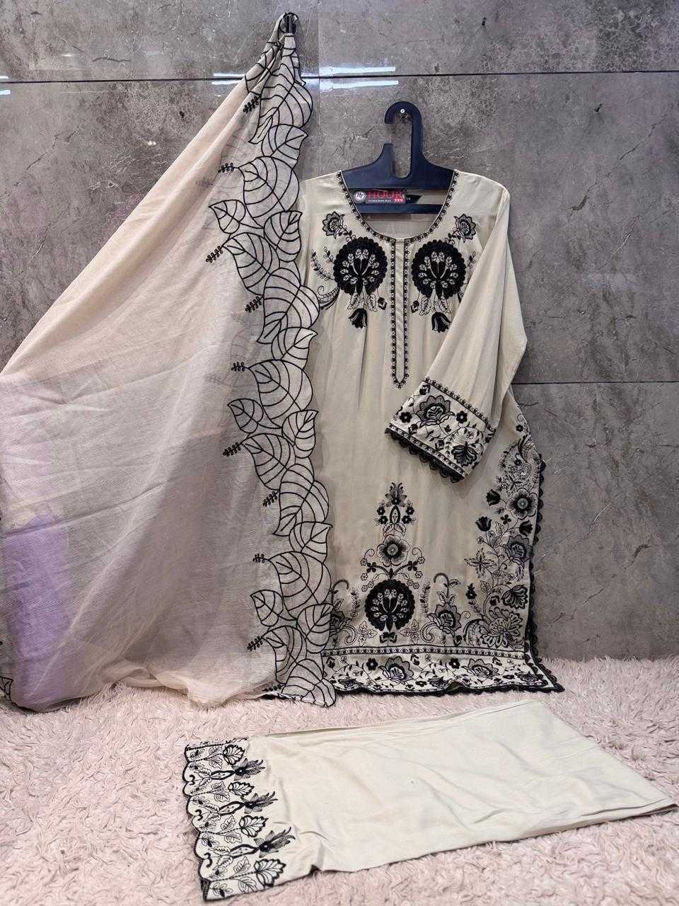 Satin Party Wear Suit