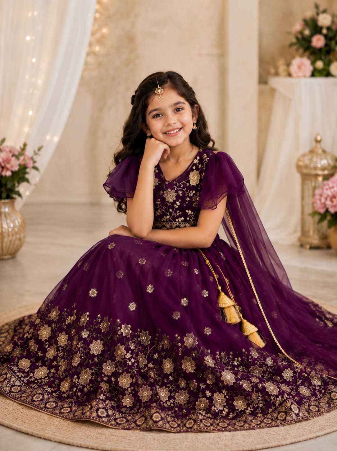 Georgette Kids Lehenga
