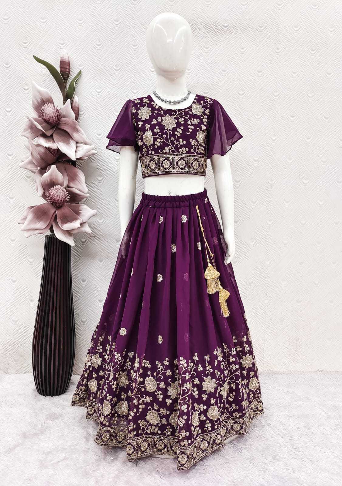 Georgette Kids Lehenga