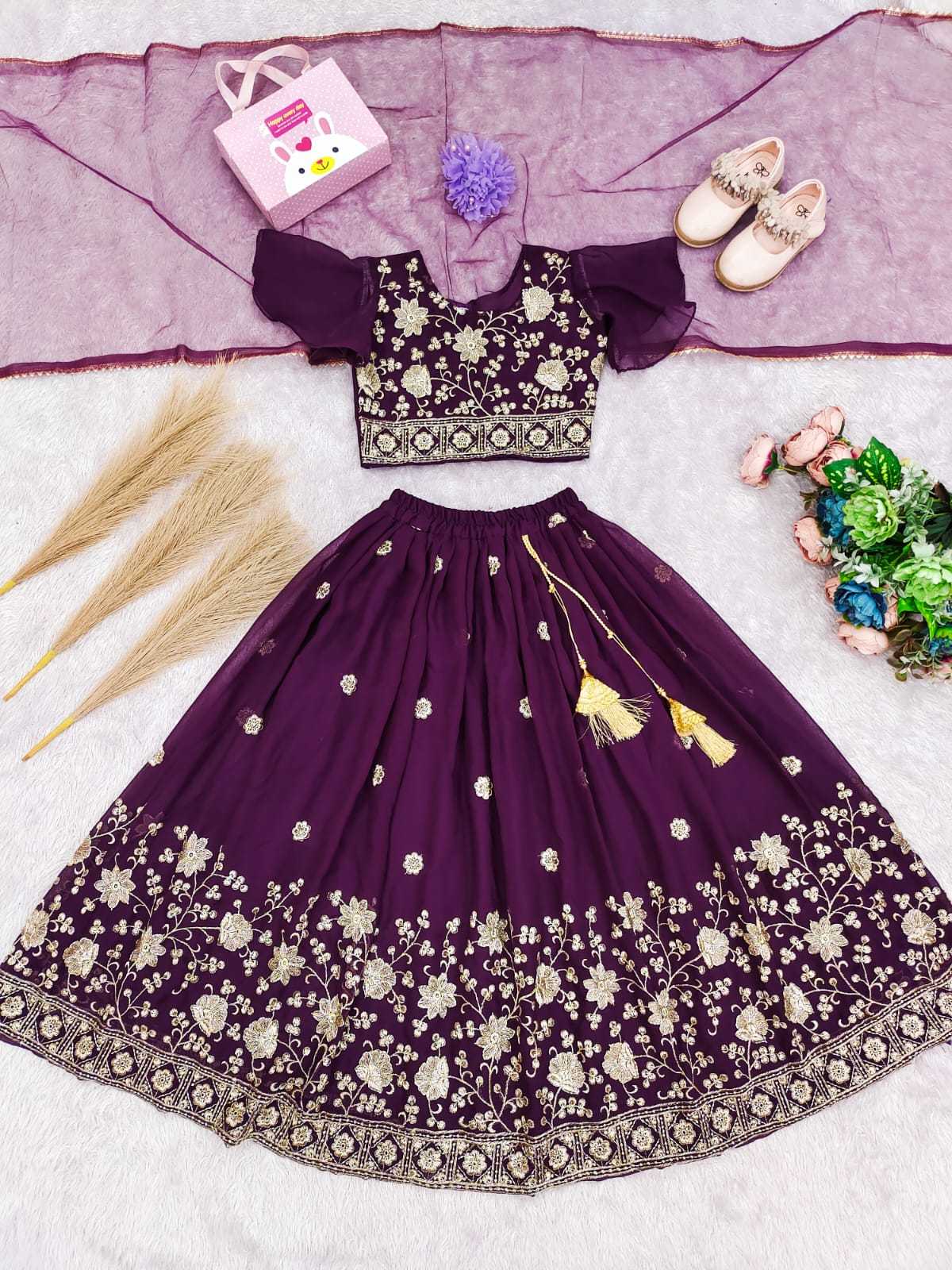 Georgette Kids Lehenga