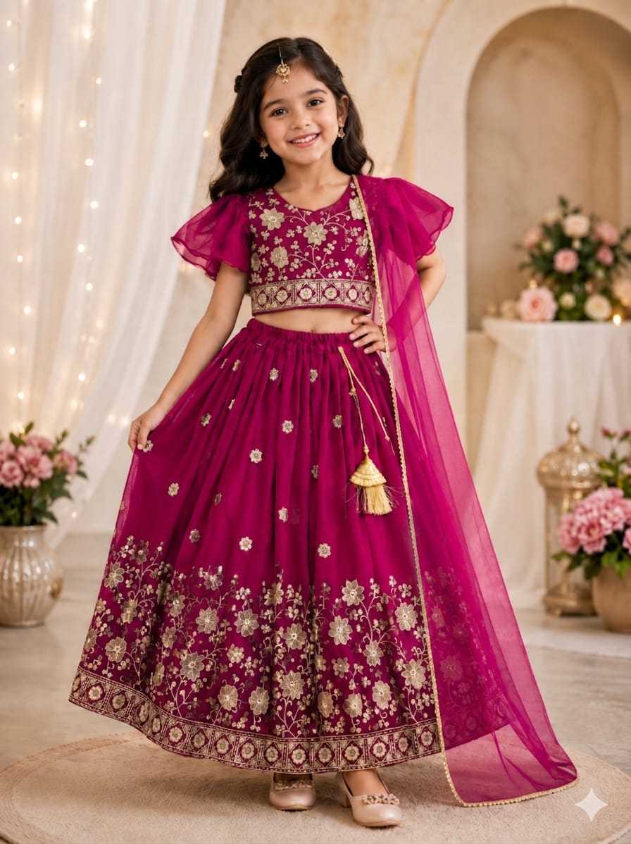 Georgette Kids Lehenga