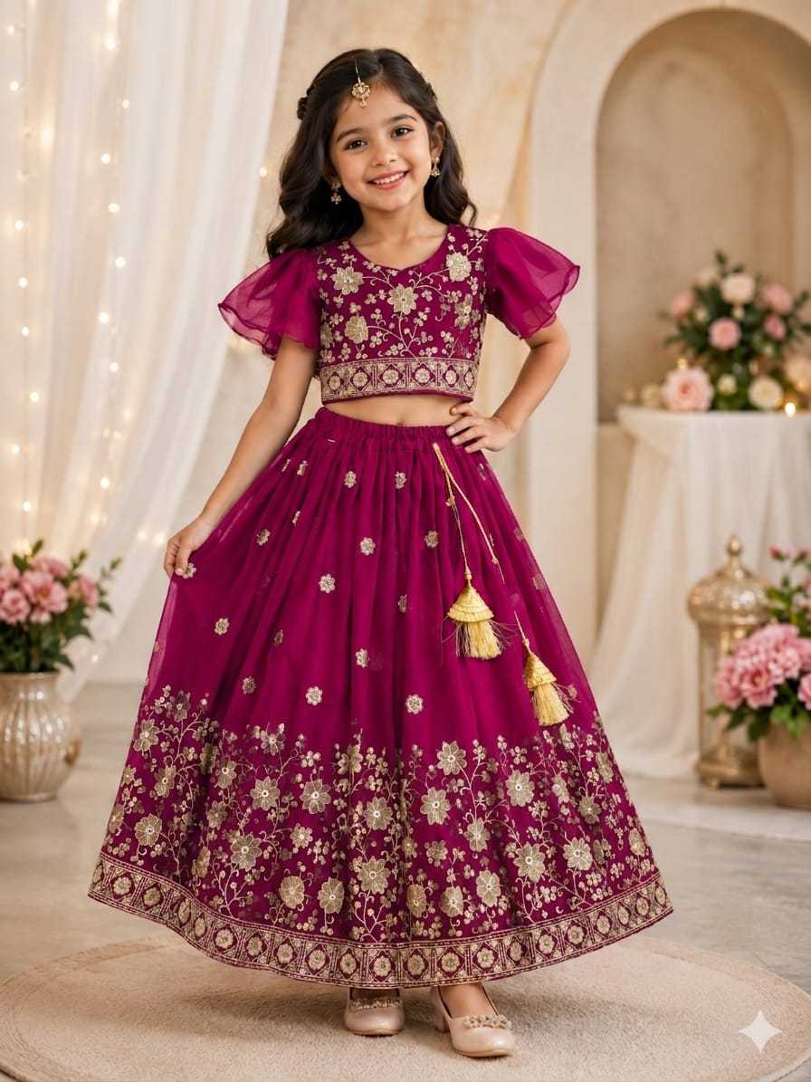 Georgette Kids Lehenga