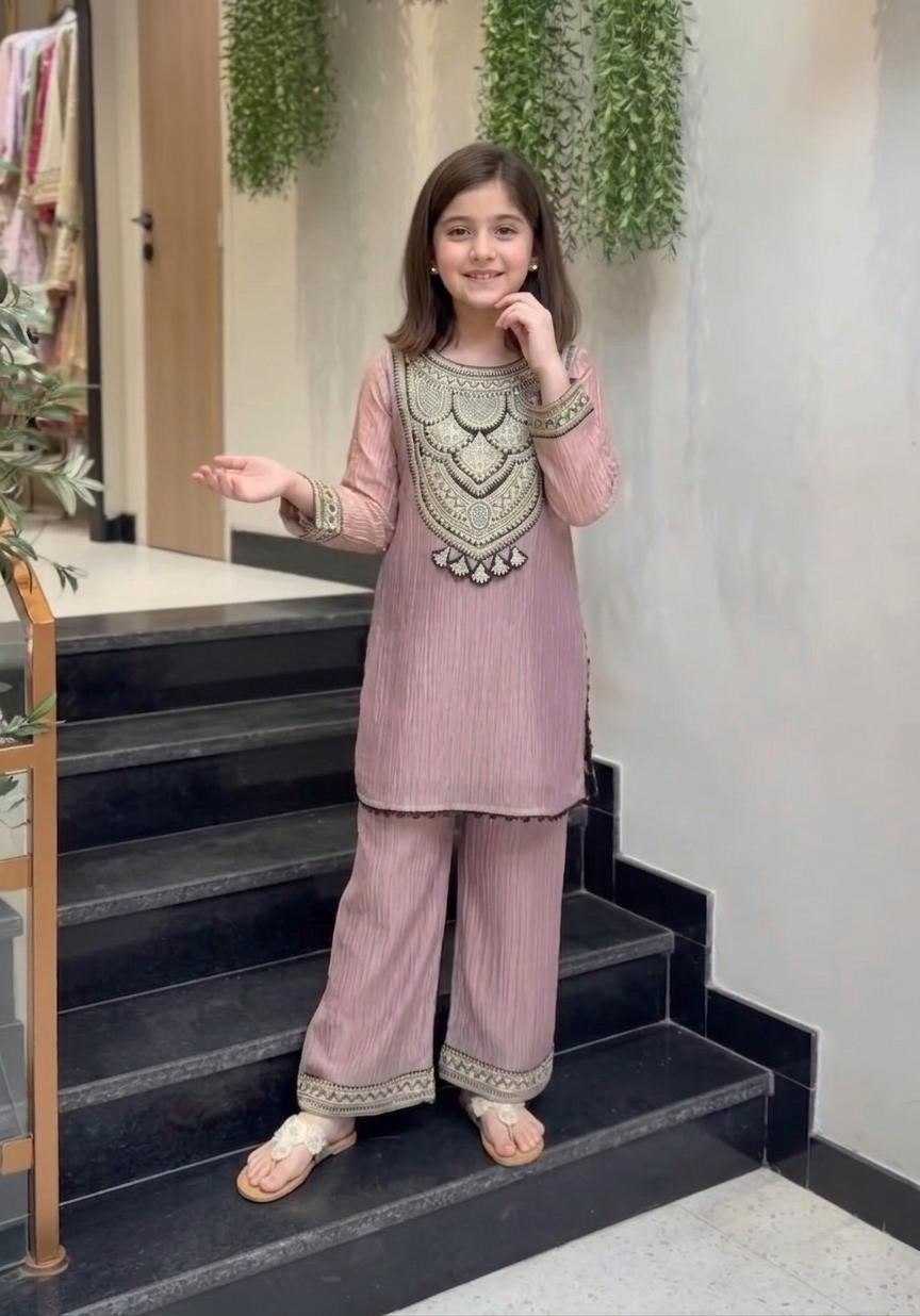 Crush Silk Kids Suit