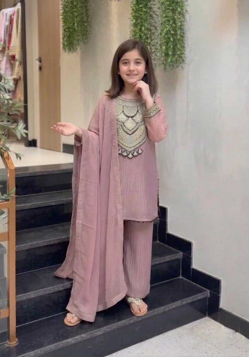 Crush Silk Kids Suit
