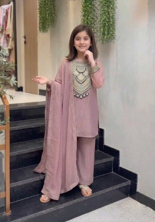 Crush Silk Kids Suit