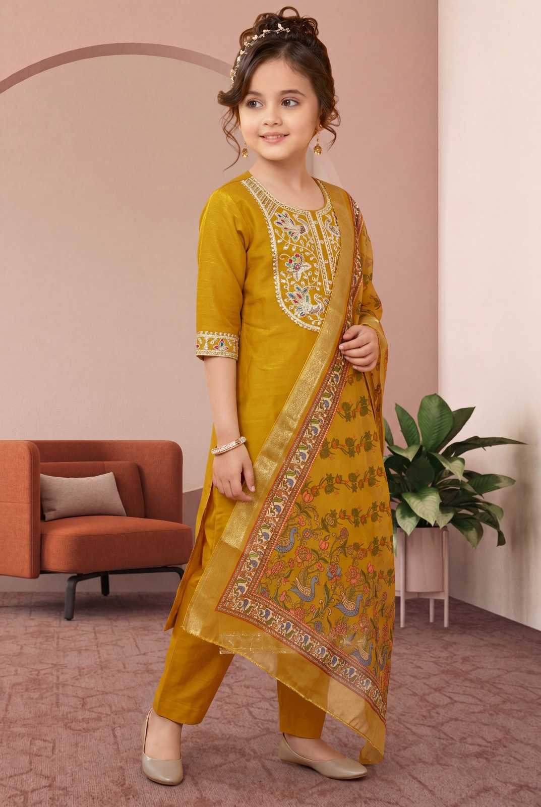 Slub Reyon Kids Suit