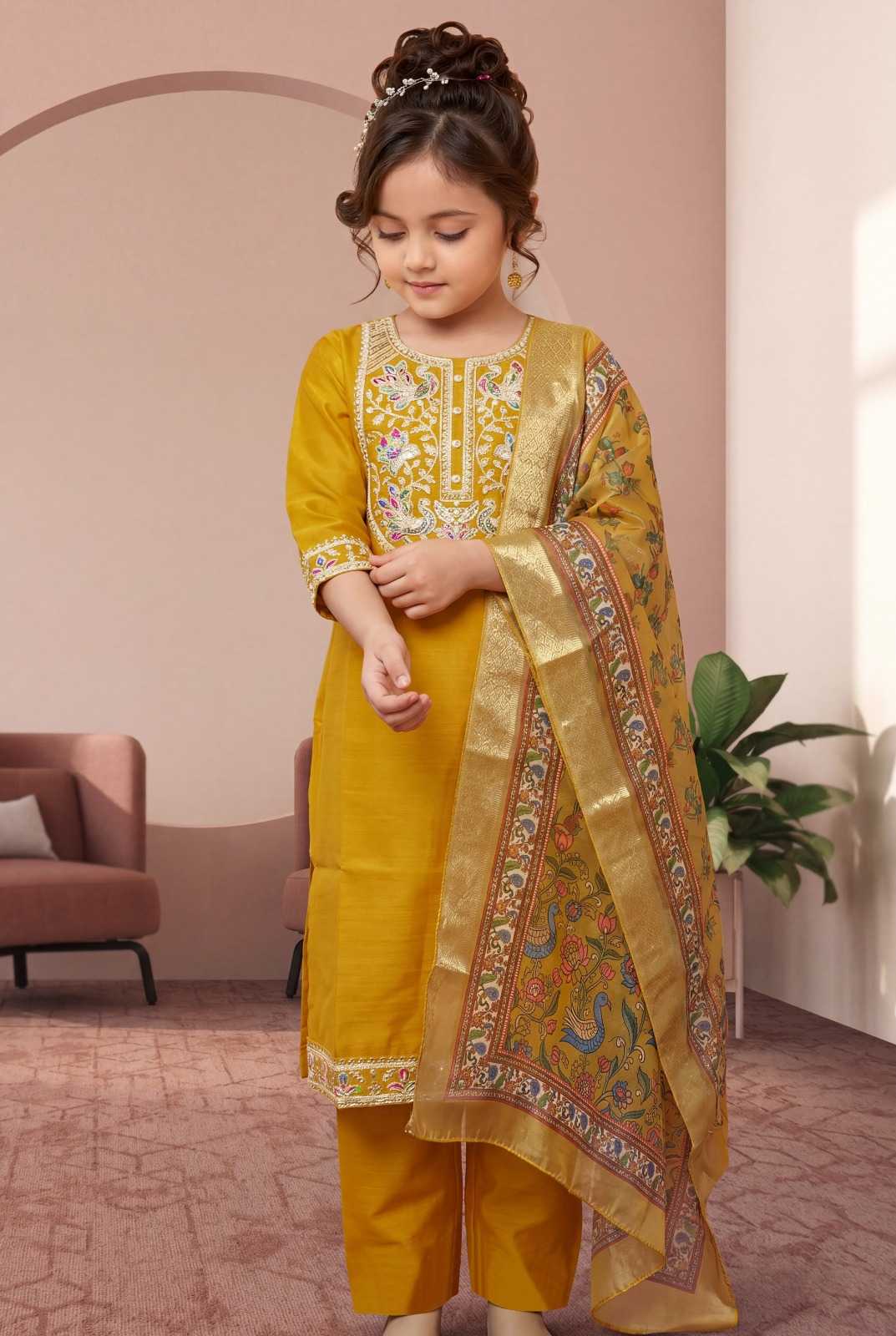 Slub Reyon Kids Suit