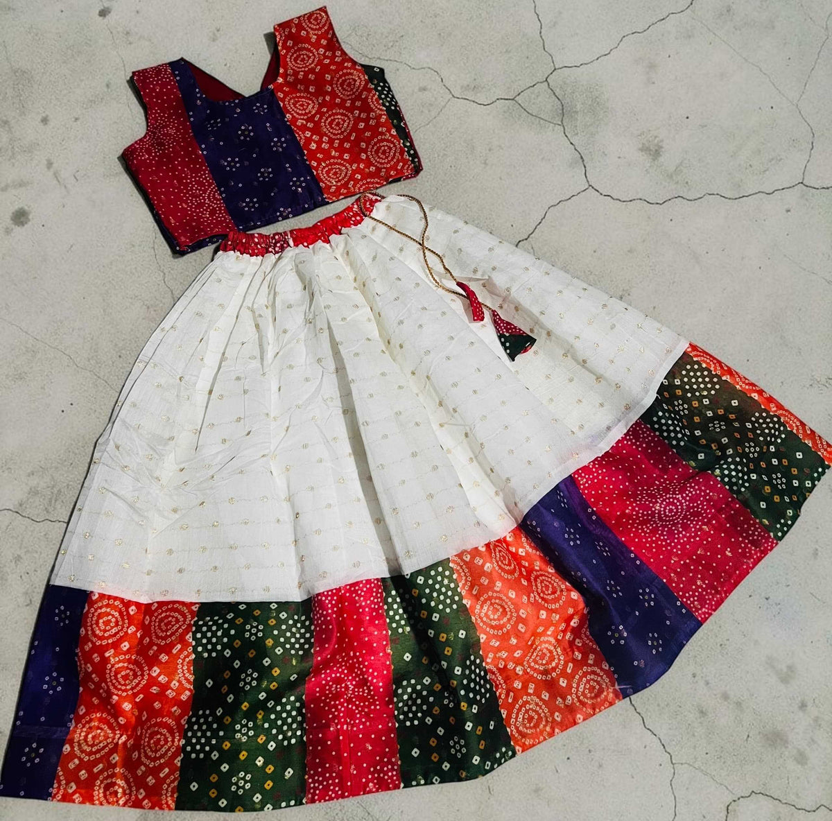Pure Silk Kids Lehenga