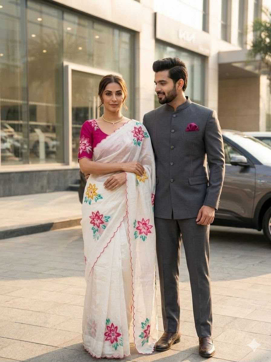 Crunchi Designer Saree