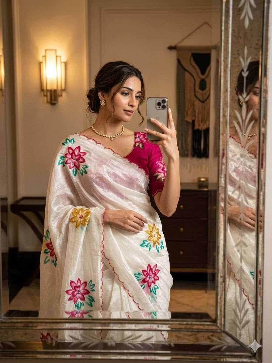 Crunchi Designer Saree
