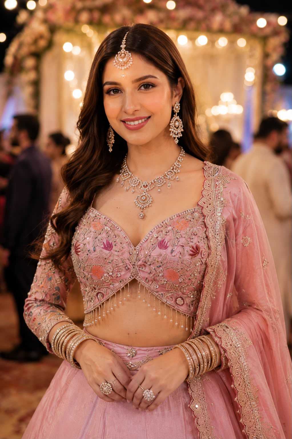 Satin Fancy Lehenga