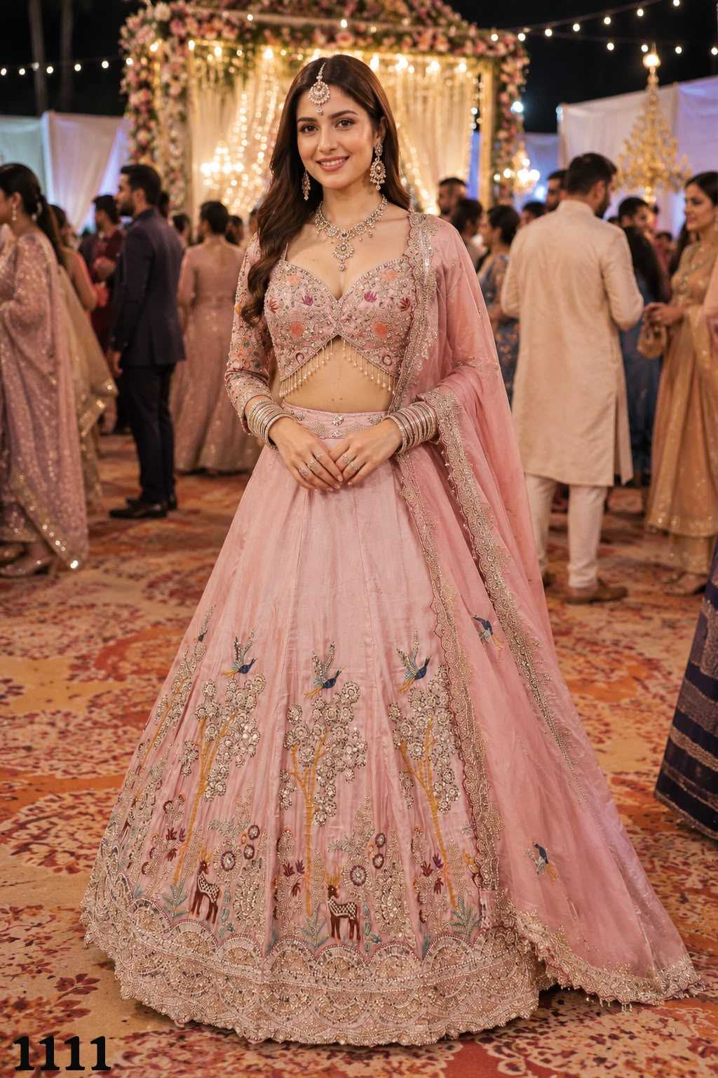 Satin Fancy Lehenga