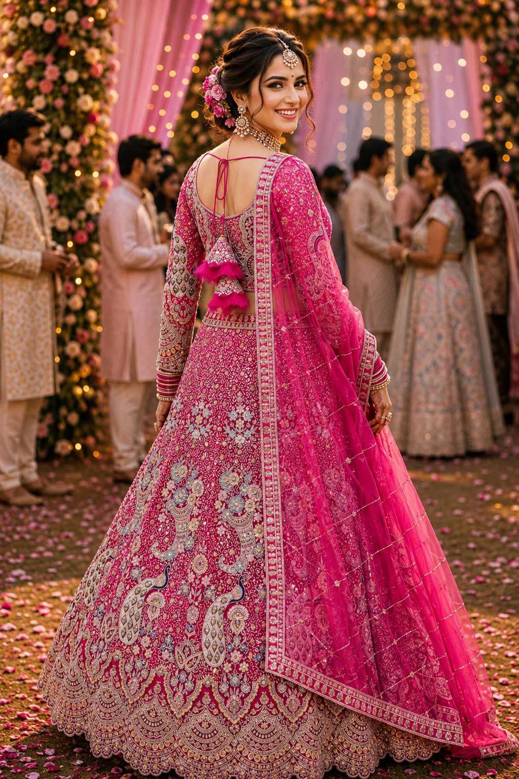 Net Fancy Lehenga