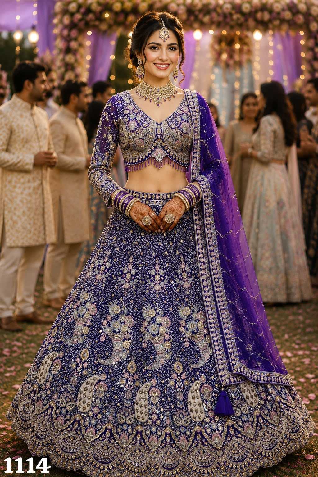 Net Fancy Lehenga