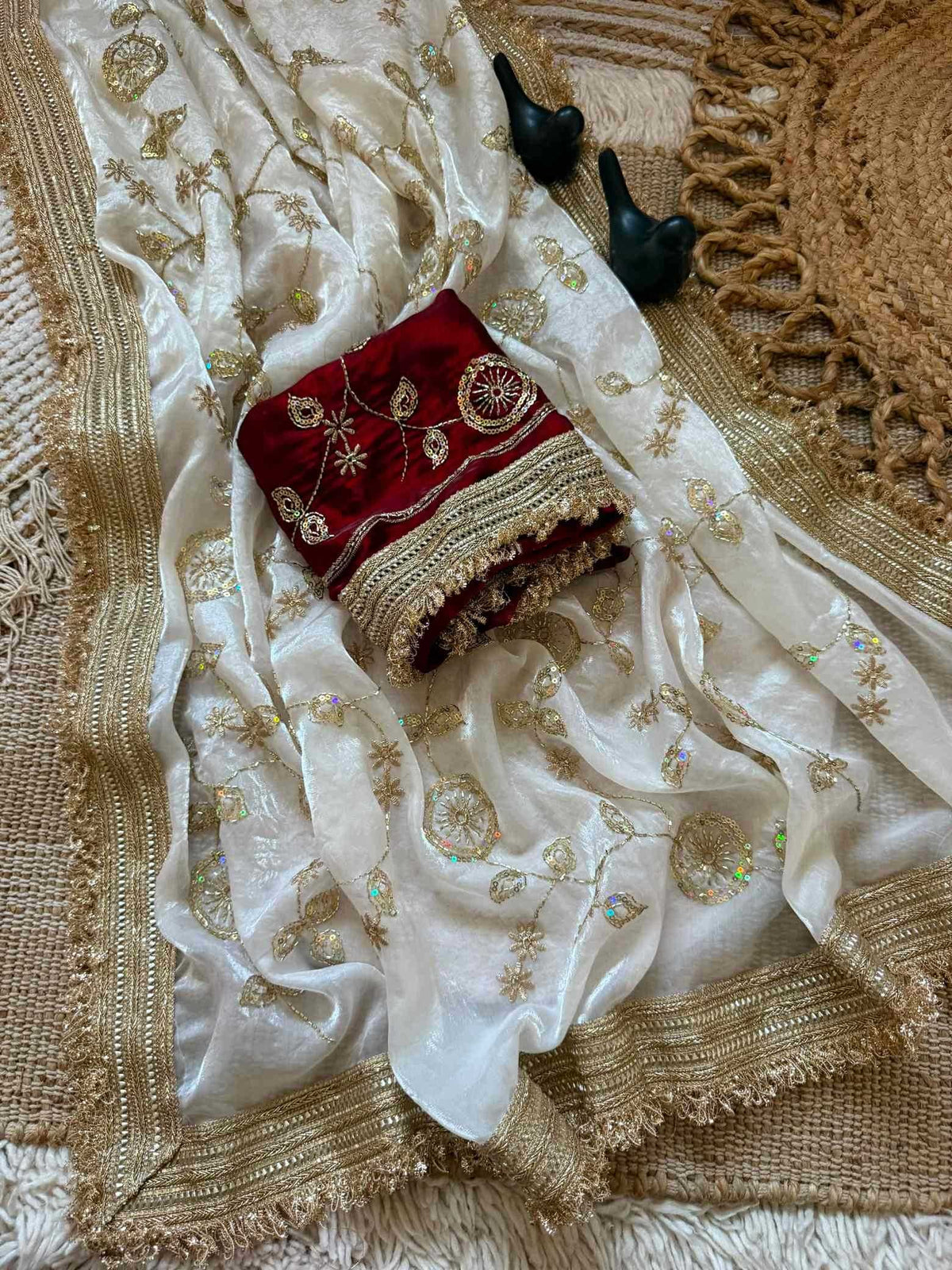 Alankhya Satin Designer Saree