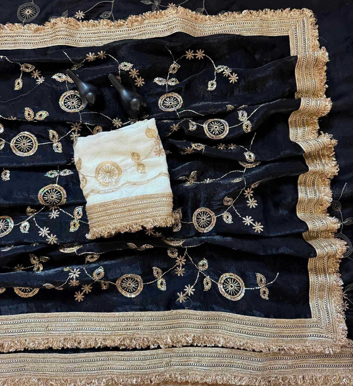 Alankhya Satin Designer Saree