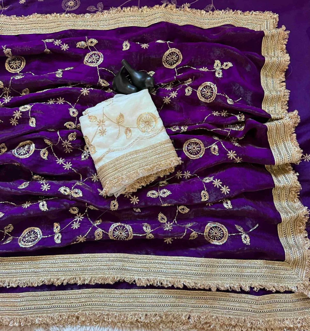 Alankhya Satin Designer Saree