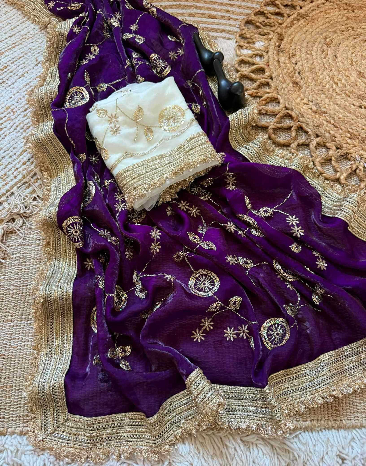 Alankhya Satin Designer Saree