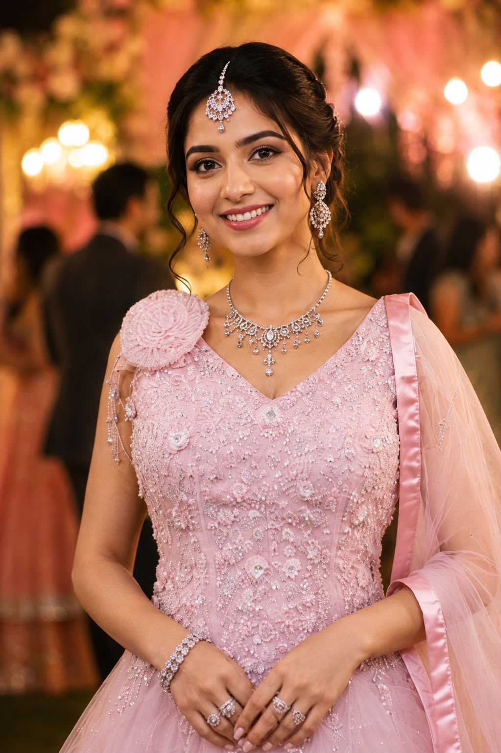 Net Fancy Gown