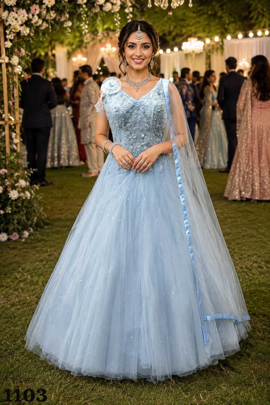 Net Fancy Gown