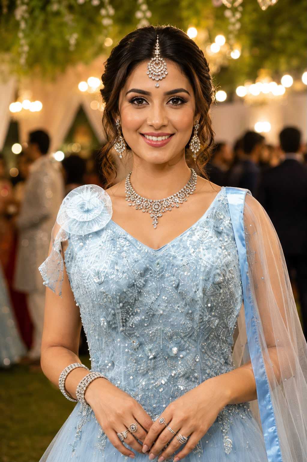 Net Fancy Gown