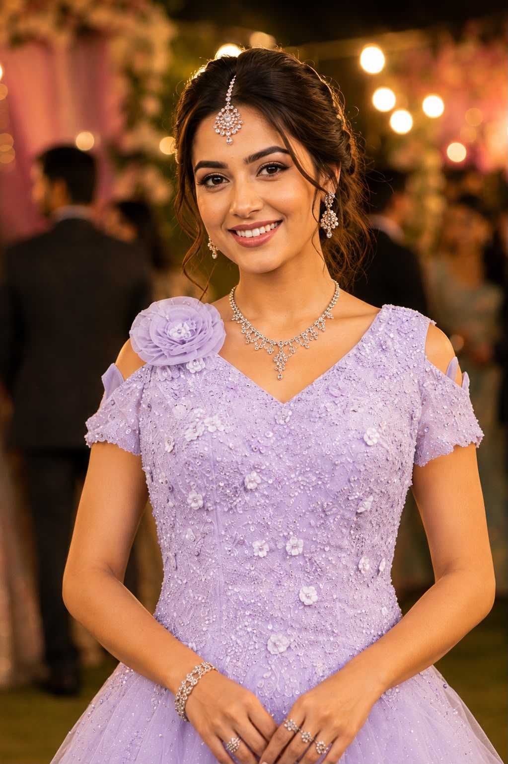 Net Fancy Gown