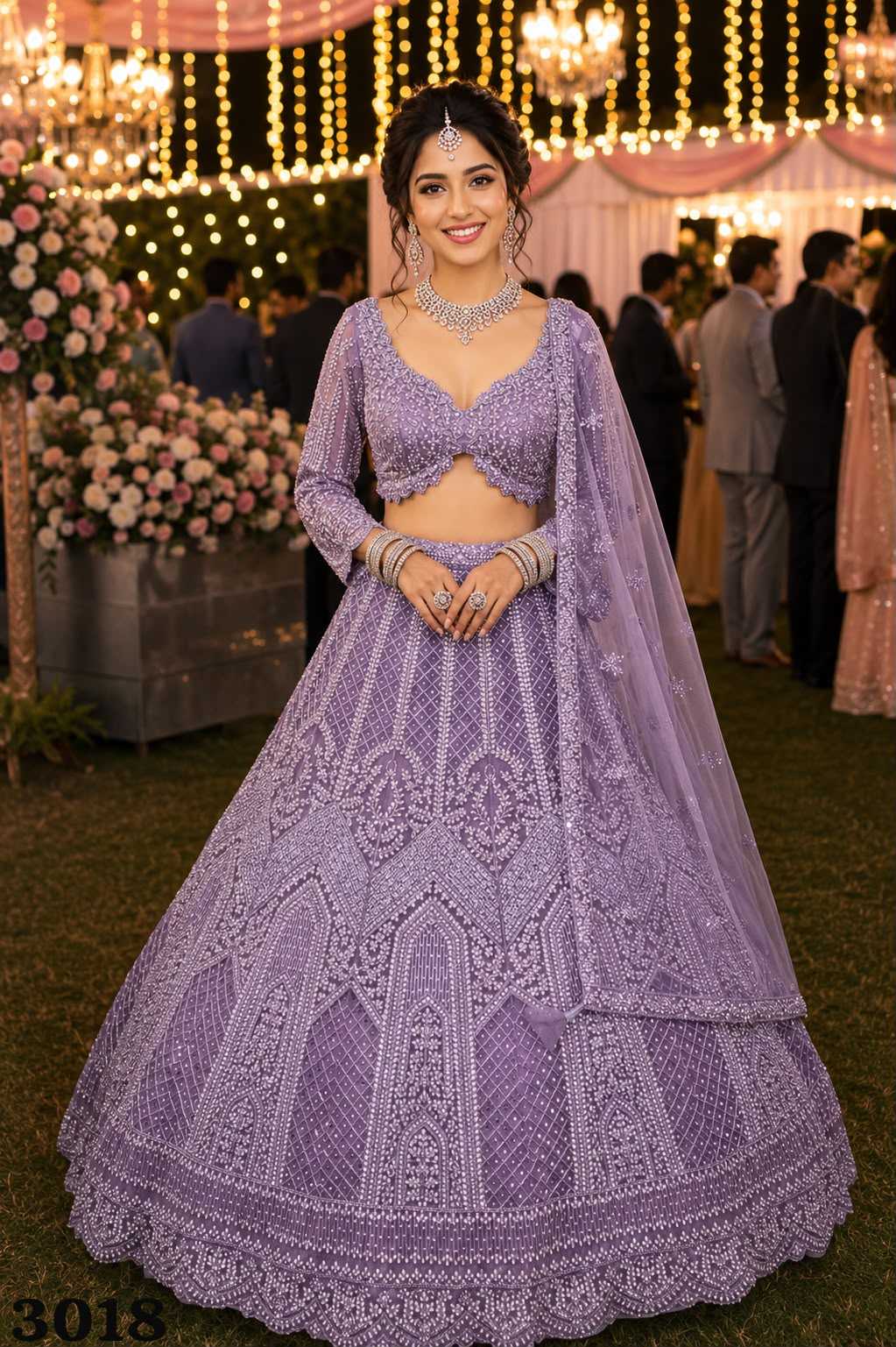 Net Fancy Lehenga