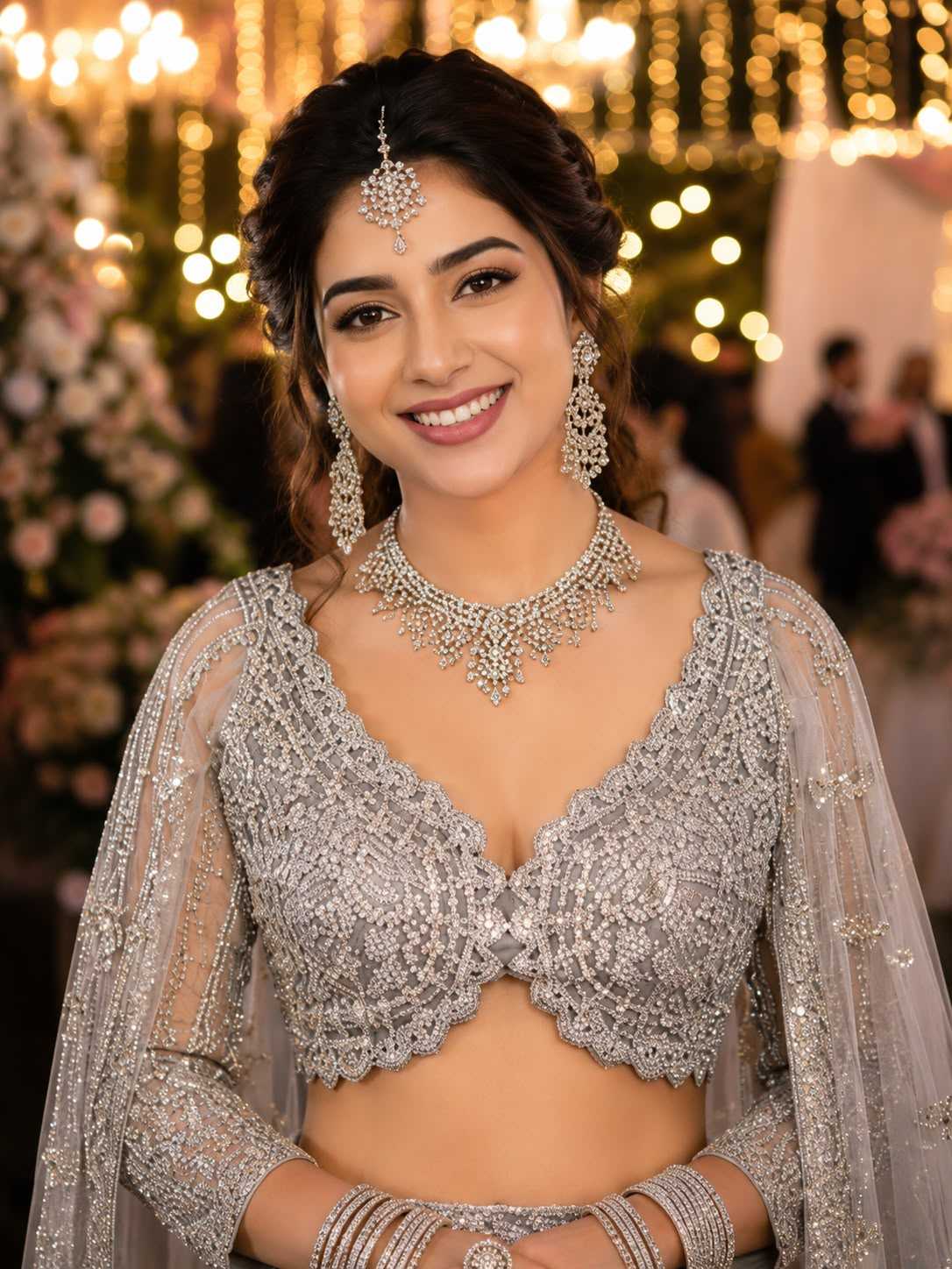 Net Fancy Lehenga