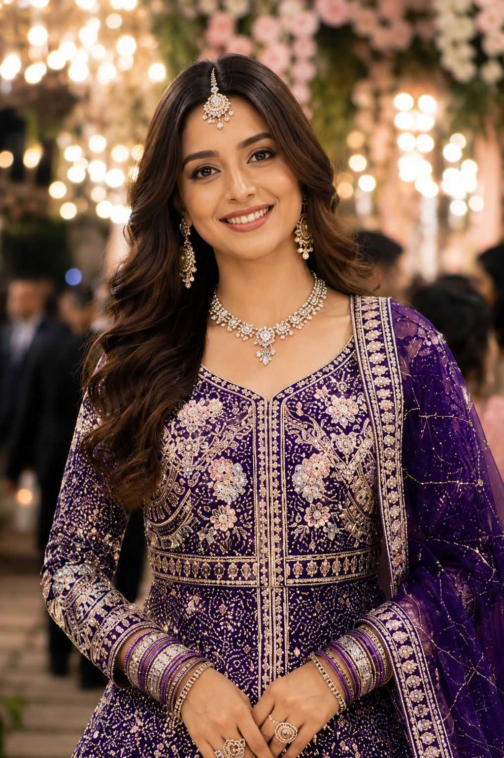 Net Bridal Lehenga