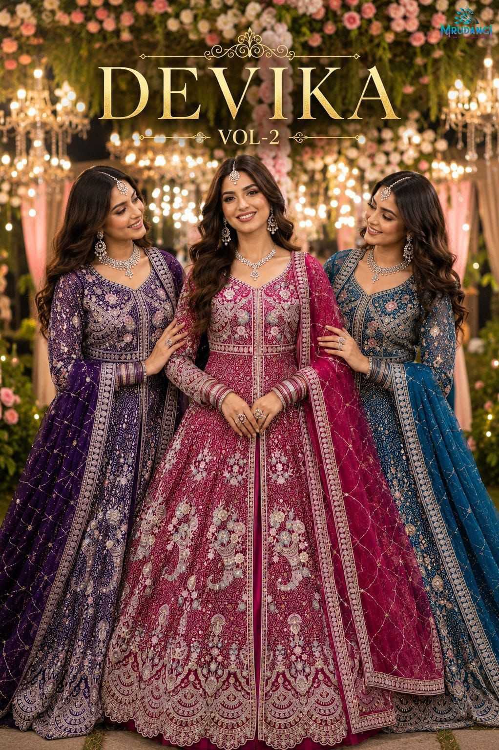 Net Bridal Lehenga
