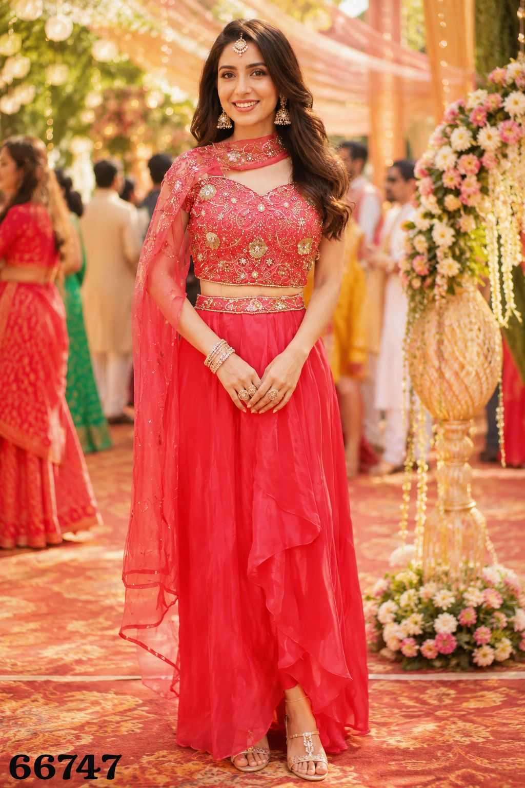 Satin Fancy Lehenga