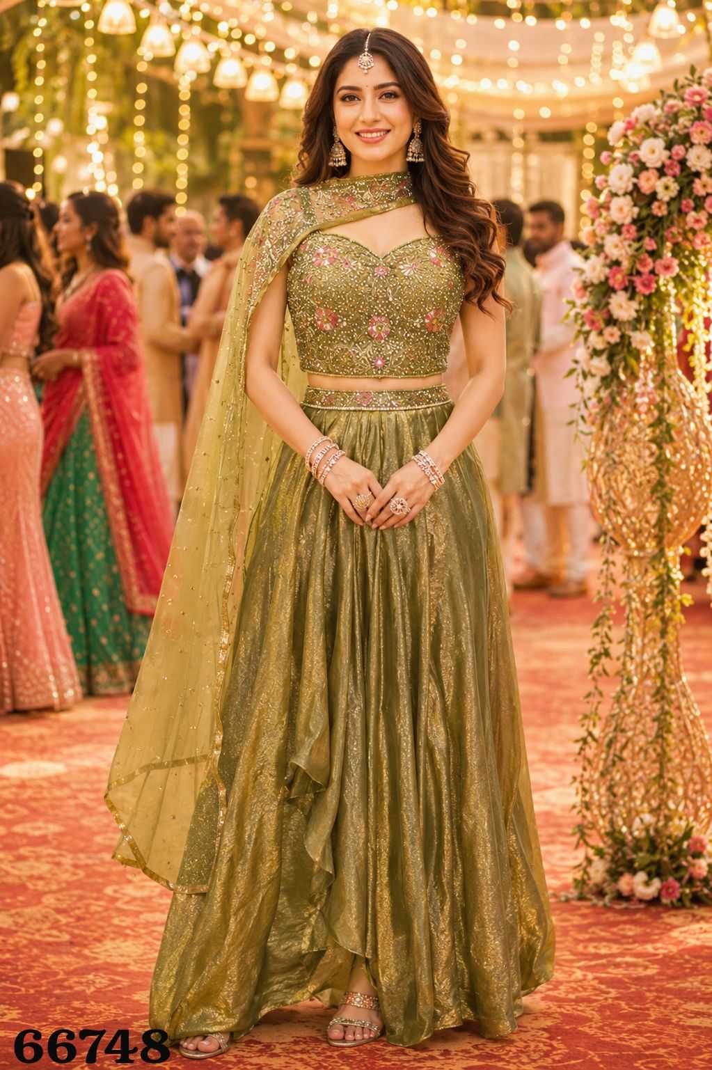 Satin Fancy Lehenga