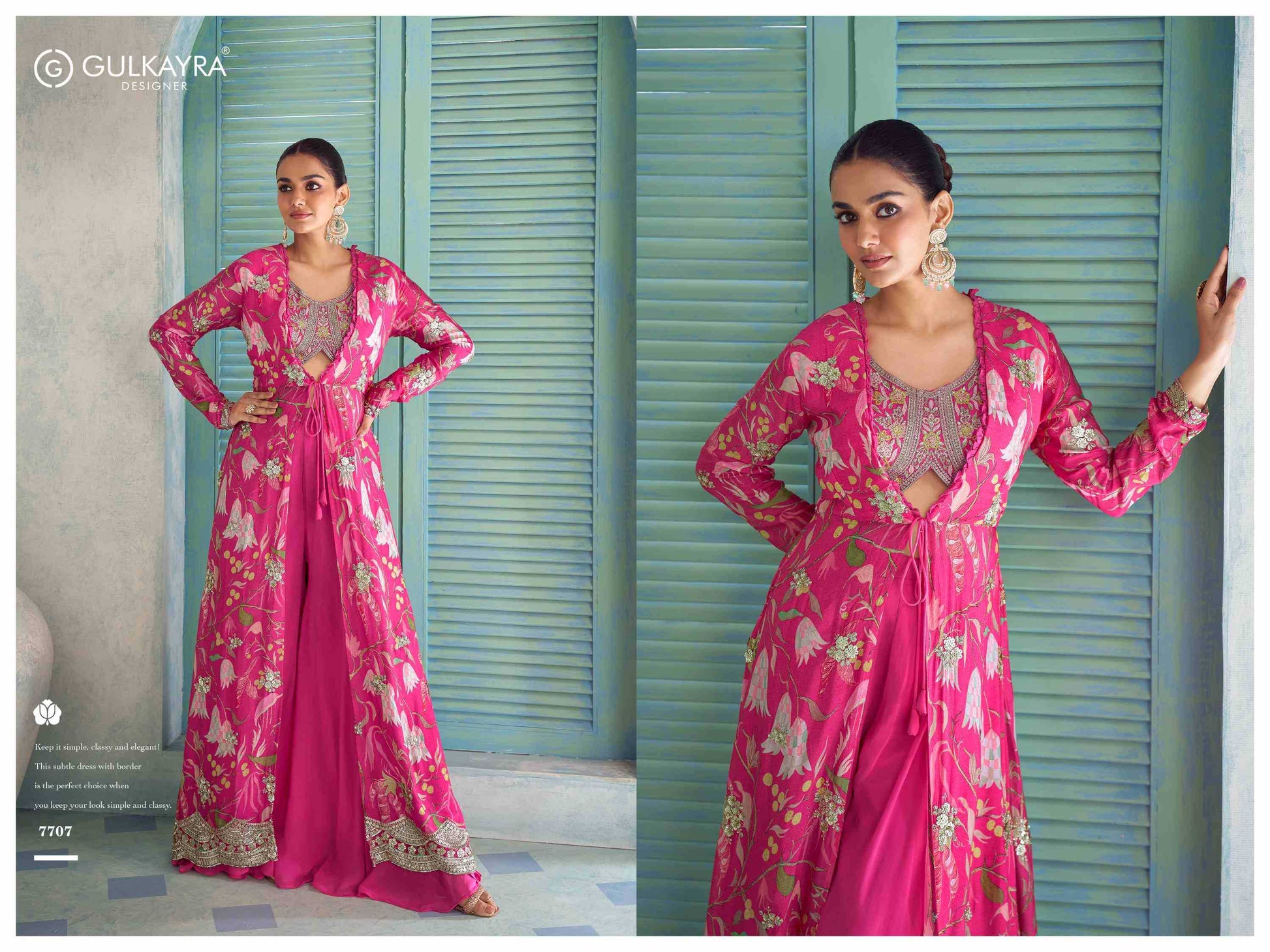 Chinon Embroidery Suit