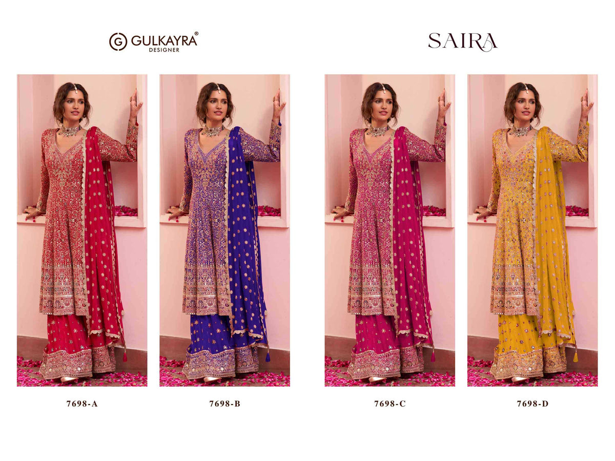 Gulkayra Saira Georgette Embroidery Suit