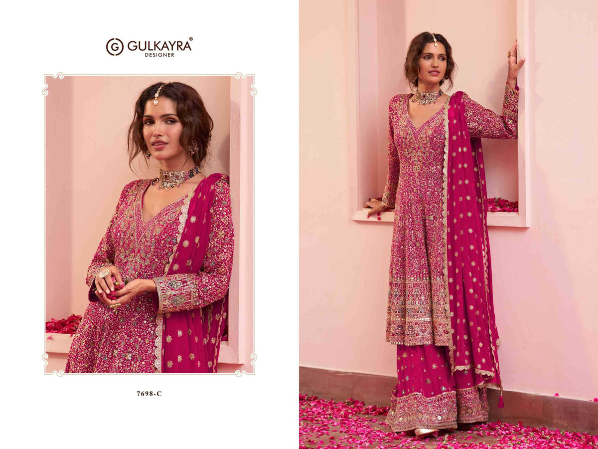Gulkayra Saira Georgette Embroidery Suit