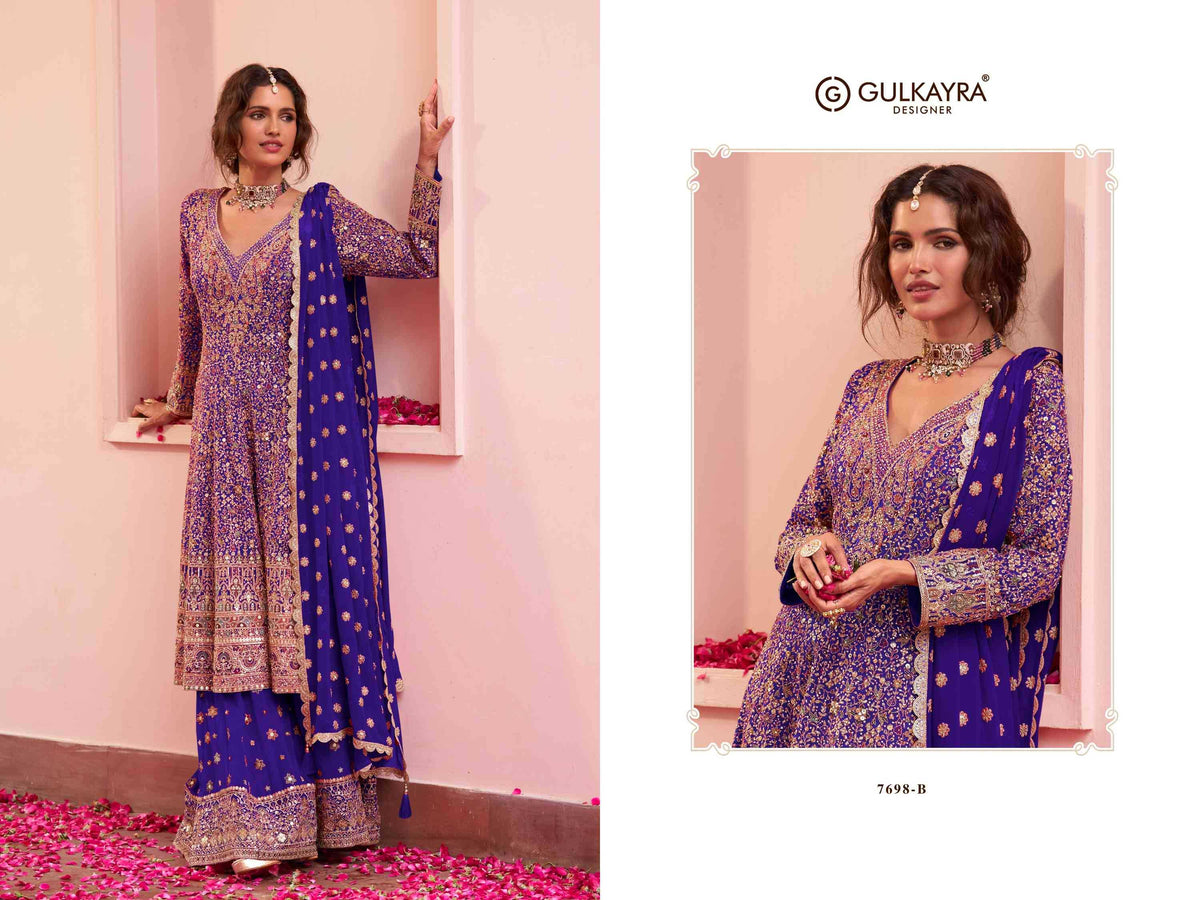 Gulkayra Saira Georgette Embroidery Suit