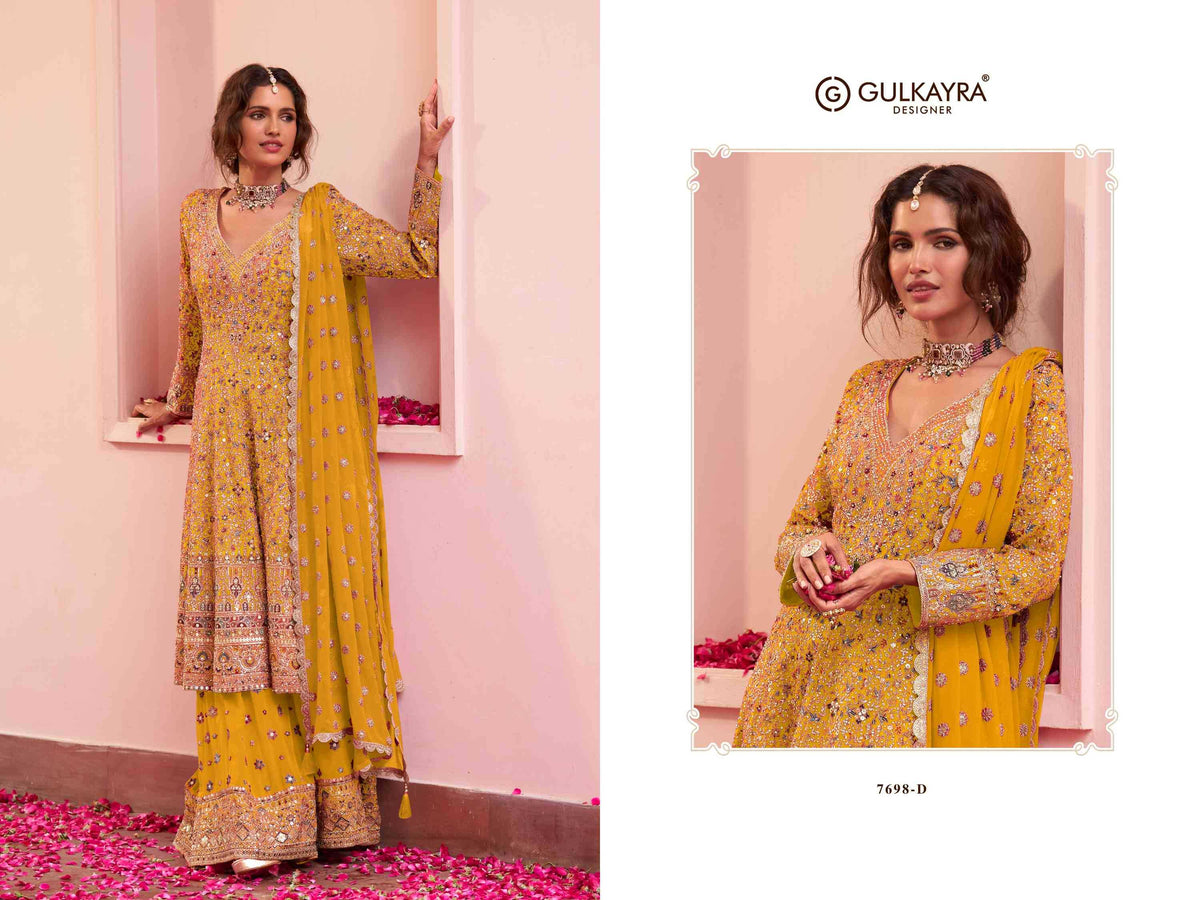 Gulkayra Saira Georgette Embroidery Suit