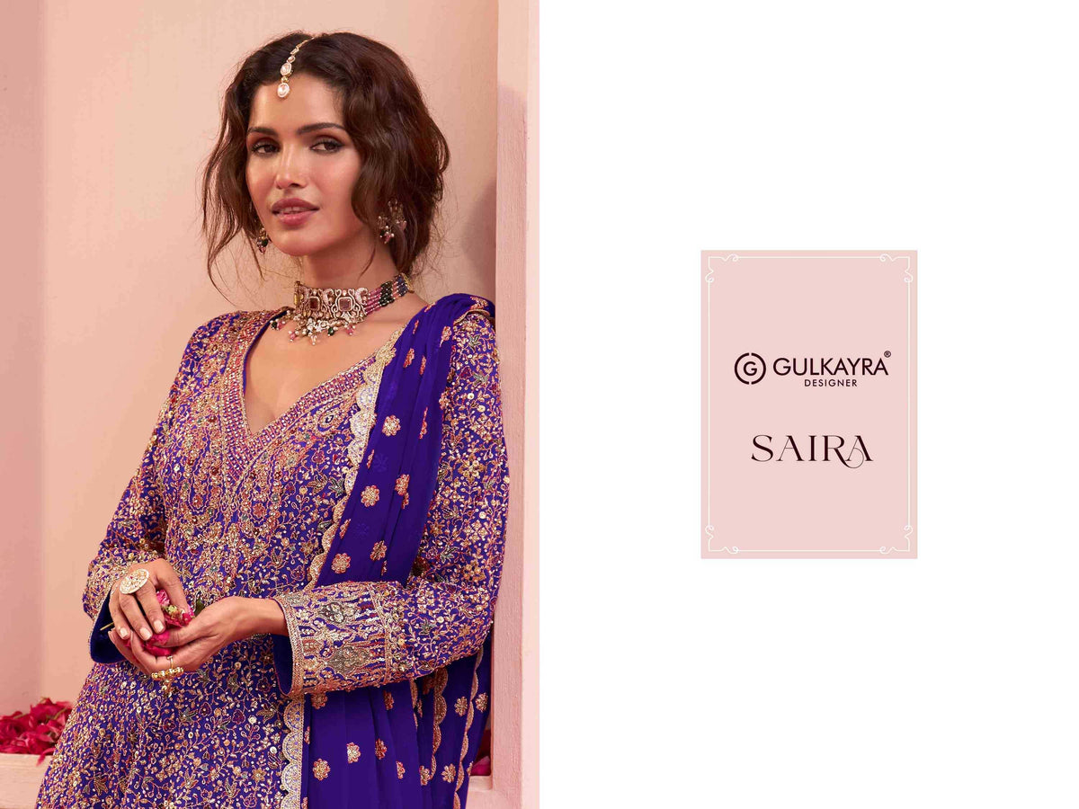 Gulkayra Saira Georgette Embroidery Suit