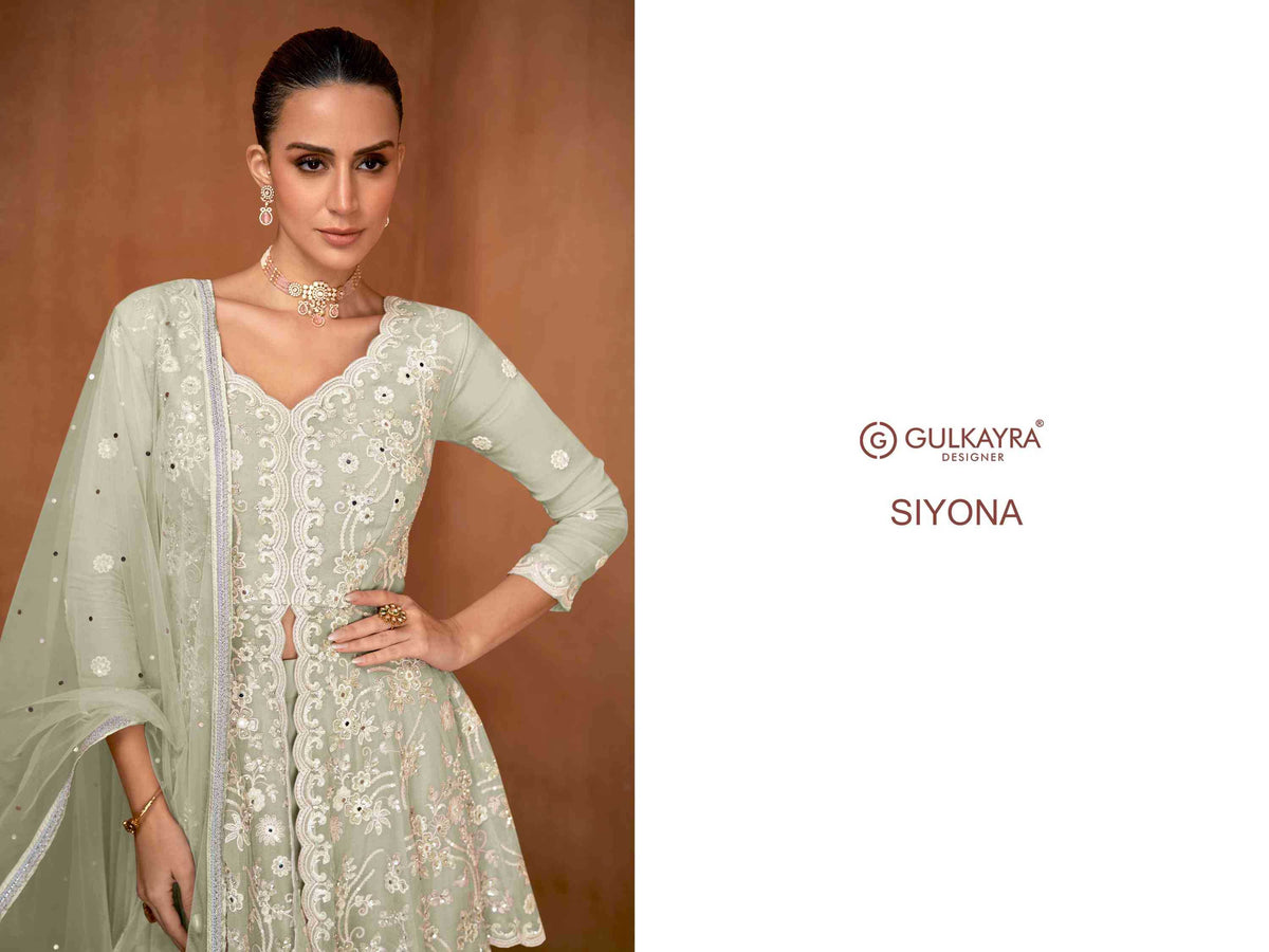 Gulkayra Siyona Georgette Sharara Salwar Suit
