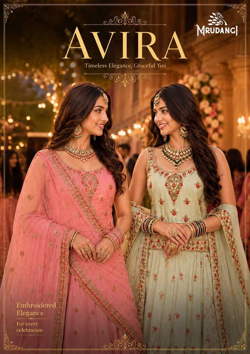 Satin Designer Lehenga