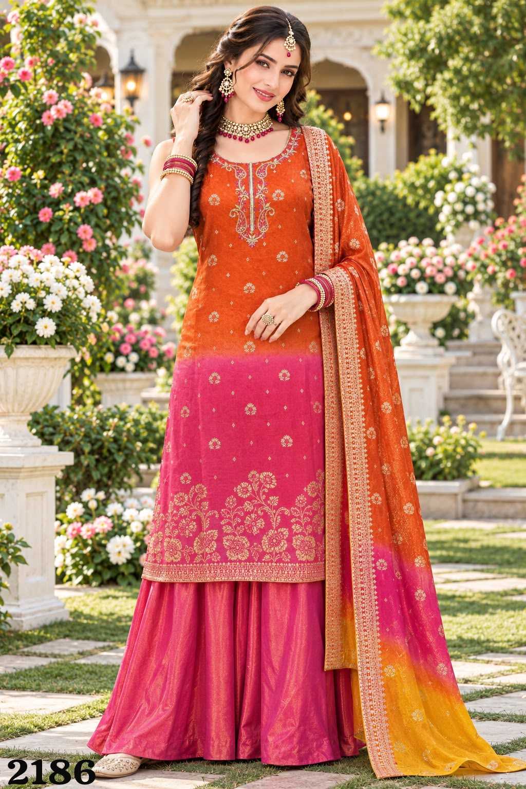 Mrudangi Chandrika Premium Silk Embroidery Suit