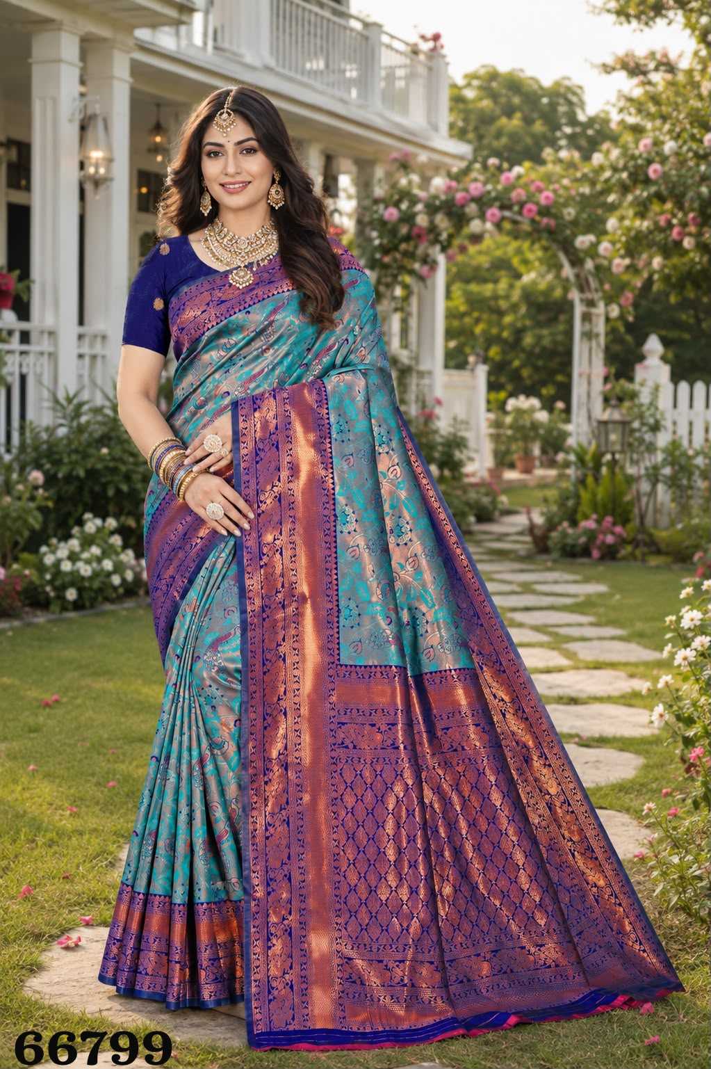 Soft Kota Designer Saree