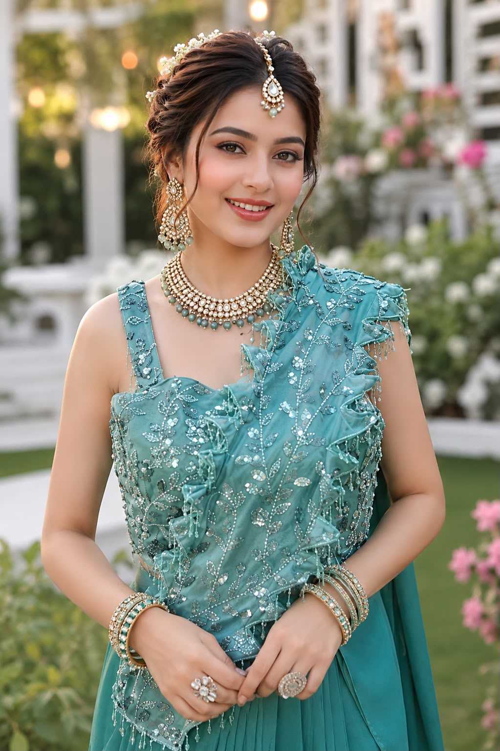 Georgette Designer Saree